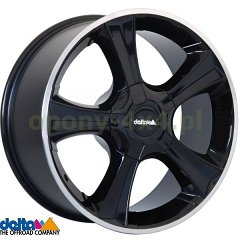 8x18 blank ET CTR60 Alu Sins (Delta Wheels) Black Polished Lip - 1630zł